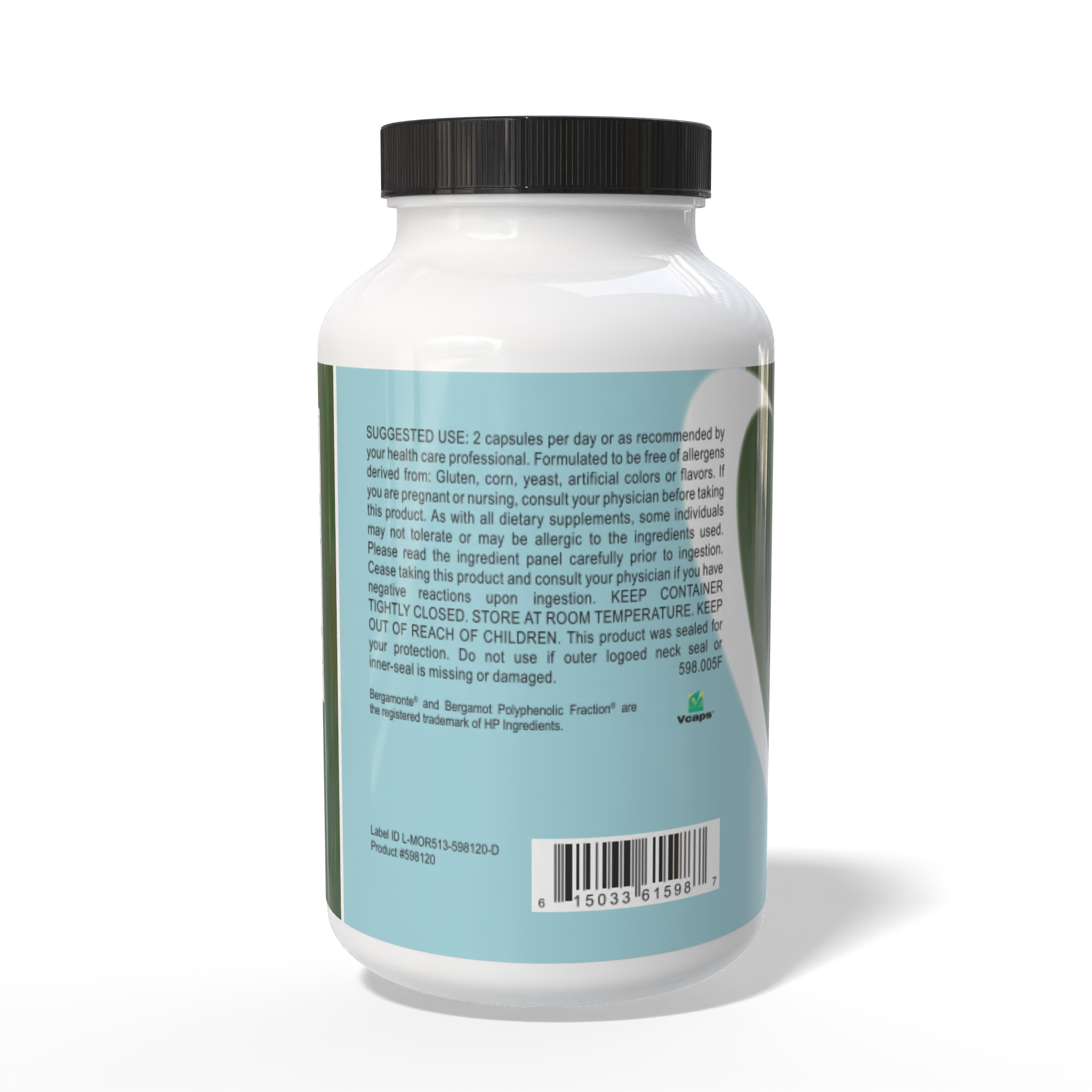 BERGAMOT PLUS 120CT