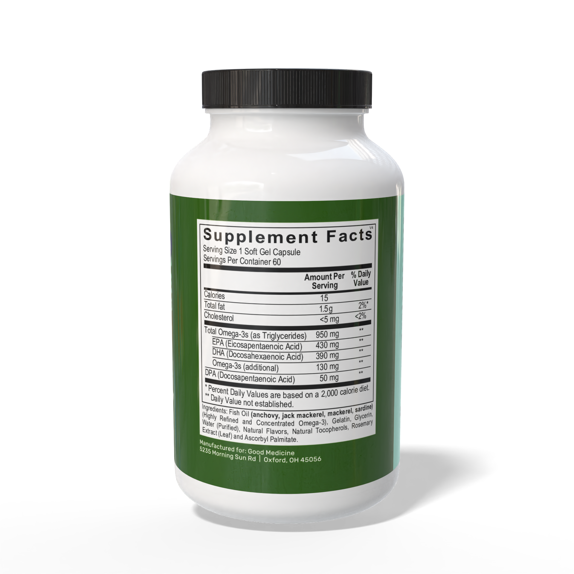 DE Fish Oil Capsule(120)