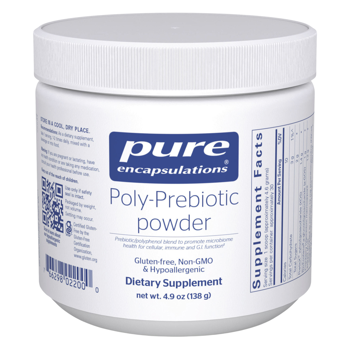 Poly-Prebiotic Powder